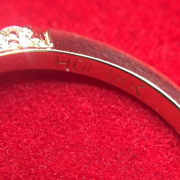 NEVER WORN Stunning 18KT YG Sky Blue Topaz & Diamond Ring. - Picture 11 of 12